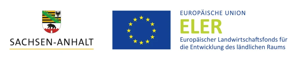 ELER EU Sachsen-Anhalt Fördermittelgeber Logo